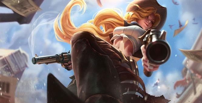 英雄联盟的女枪为什么叫mf