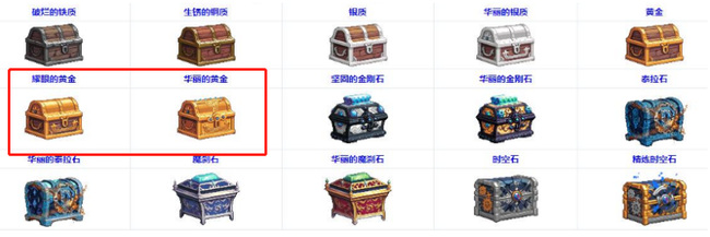 地下城与勇士耀眼的黄金金库升级后是什么