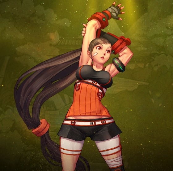 地下城与勇士女格斗哪套天空好看