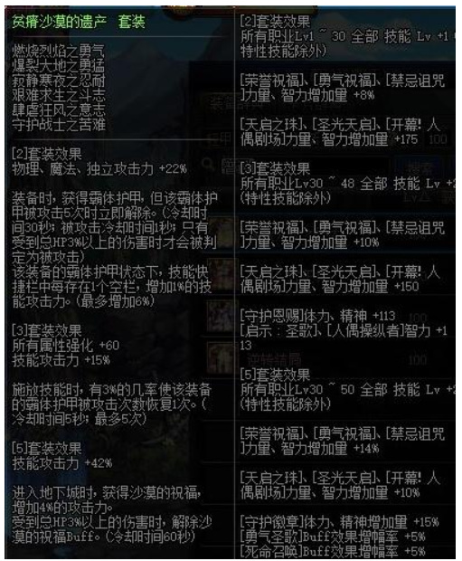 dnf男气功100级装备搭配有哪些