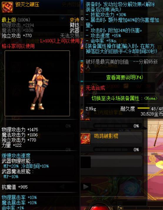 地下城与勇士女柔道带什么武器_dnf中的女柔道使用哪种武器