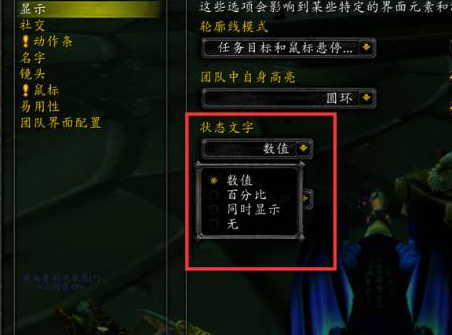wow头像血条不显示数字怎么回事_魔兽世界头像血条无数字显示问题
