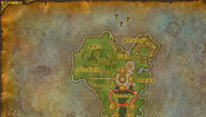 wow黎明广场在哪