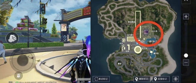 和平精英手游擂台怎么卡进去