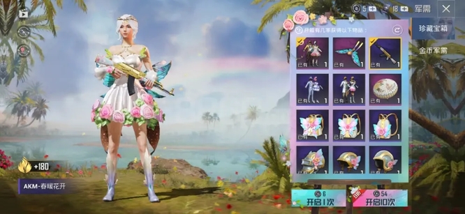 和平精英手游花仙子多少钱能抽到