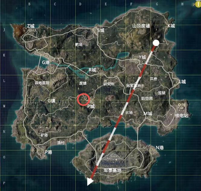 和平精英手游海岛地图哪里的人机最多