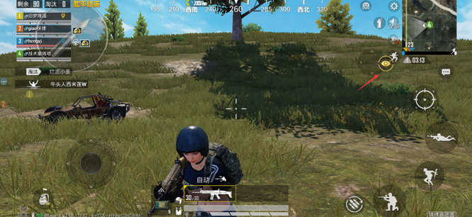 和平精英手游怎么向后转身_平精英瞬间变身的绝招操控技巧！