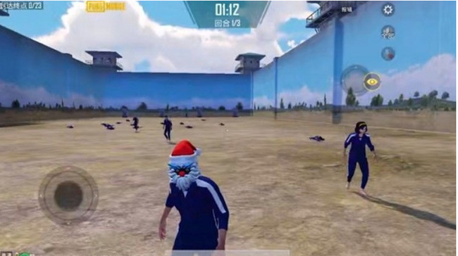 和平精英手游版鱿鱼游戏在哪