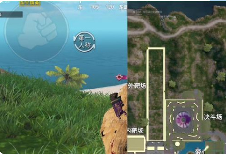 和平精英手游特训岛雪地吉利服在哪里_和平精英特训岛雪地吉利服位置