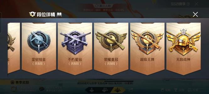 和平精英手游超级王牌和荣耀皇冠哪个高