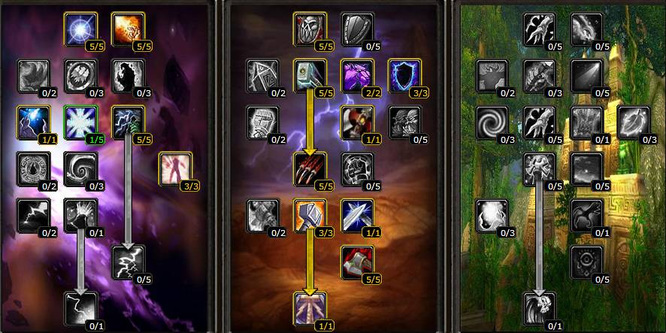 wow的1到80萨满练级用什么天赋