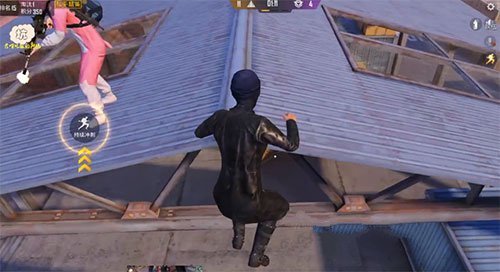 突变团竞大仓房梁怎么上去