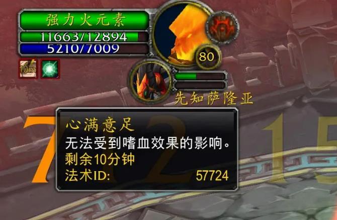 wowwlk火元素吃嗜血嘛