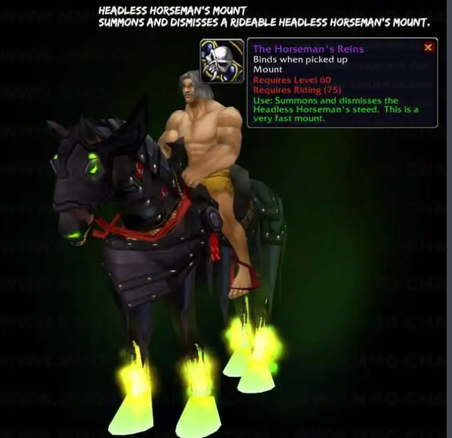 wow无头骑士的缰绳能飞吗_魔兽世界无头骑士缰绳是否可以飞行