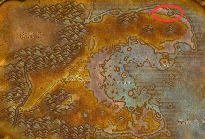 wow锯齿暗礁在哪