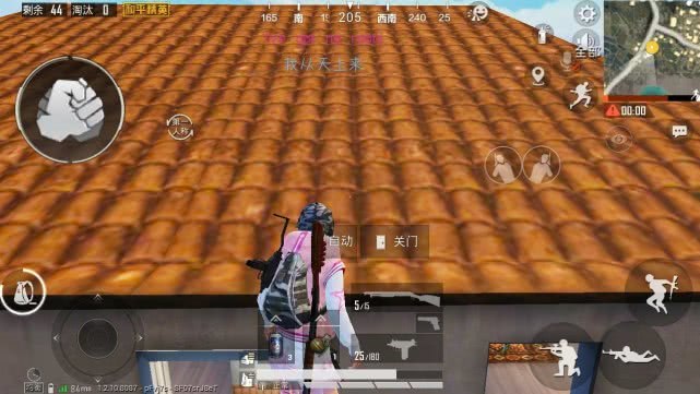 宿舍楼上房顶技巧_宿舍楼顶攀爬突袭（和平精英）