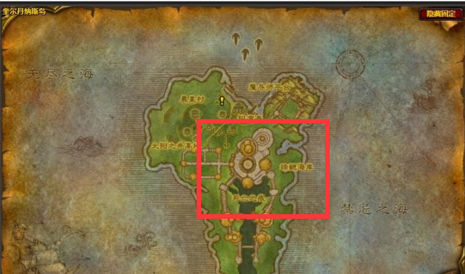 魔兽世界黎明广场恶魔传送门在哪