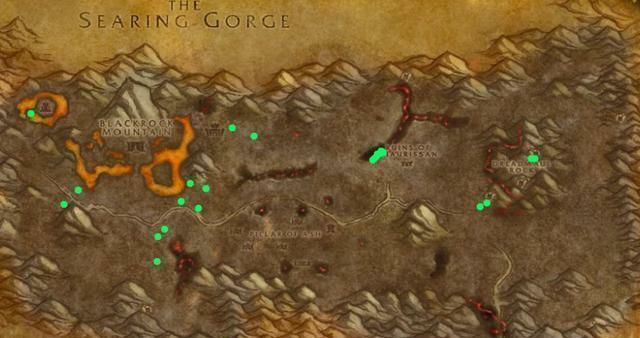 wow怀旧服黑莲花刷新地点在哪