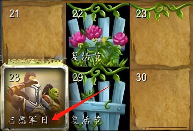 魔兽志愿军日有成就吗