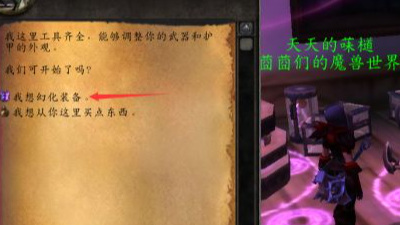 wow怎么幻化_魔兽世界幻化指南打造你的个性造型