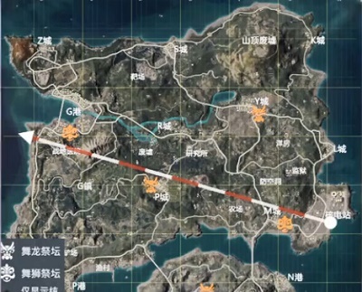 和平精英手游哪里有狮子