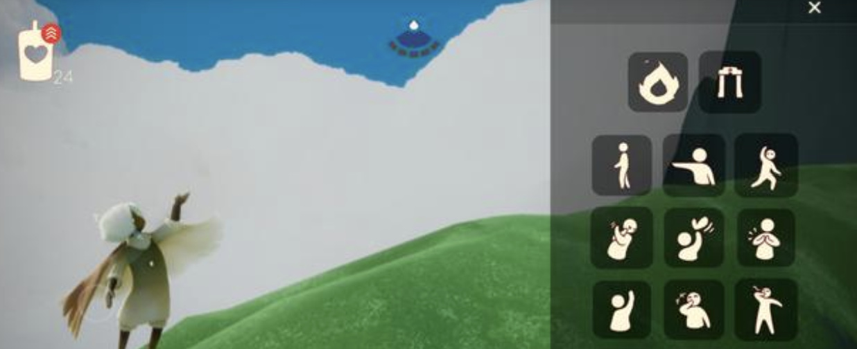 光遇手游动作栏怎么调三个一排