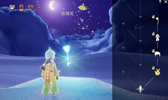 光遇手游星光沙漠玫瑰在哪找小王子_寻找星沙中的小王子