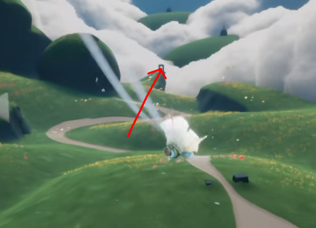 光遇手游云野锦鲤池旁在哪