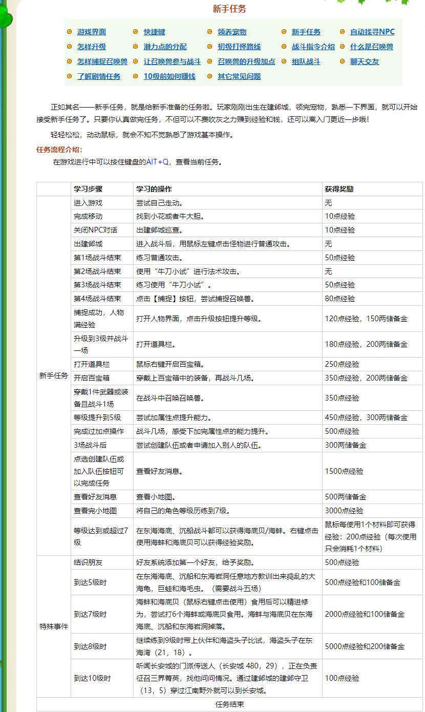 最早的「梦幻西游」是怎么升级的