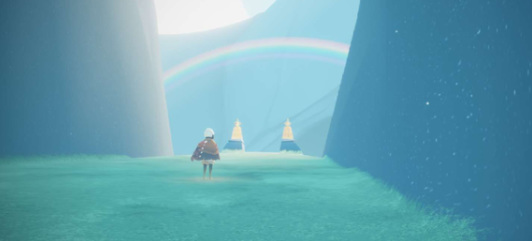 光遇手游云野彩虹下的蜡烛在哪里_彩云之间蜡烛点亮在何处