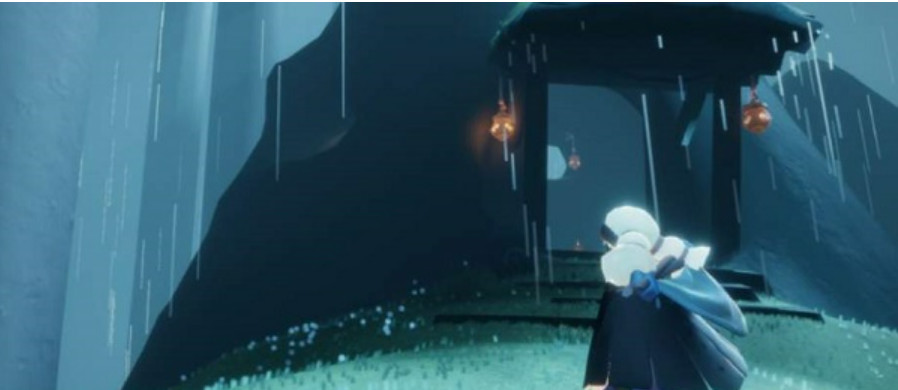 光遇手游神庙旁边的小队先锋在哪