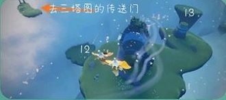 光遇手游云野小金人具体位置在哪_光遇中云野小金人的具体位置在哪里