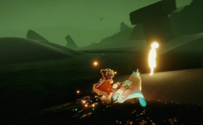 光遇手游表演季墓土18个小金人位置在哪_光遇表演季 探索18小金人的墓土位置