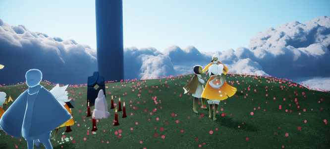 光遇手游孤狼怎么完成向好友招手任务