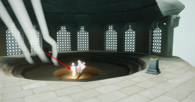 光遇手游表演季宝藏礁岛小金人位置在哪_光遇手游宝藏礁岛小金人所在地