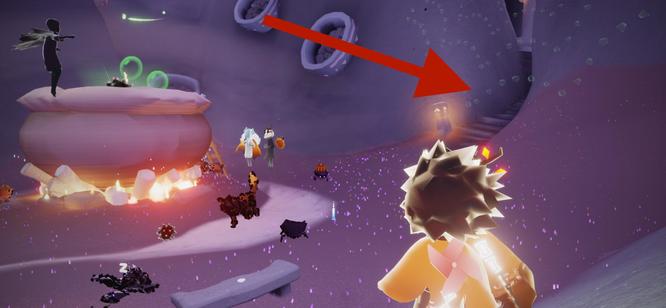 光遇手游万圣节的蝙蝠斗在哪