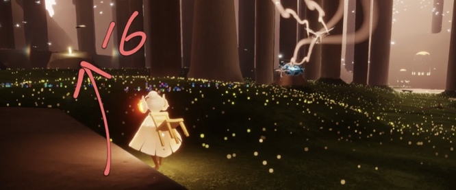 光遇手游雨林小金人21个具体位置都在哪里_探索光遇雨林21个小金人的位置在哪儿