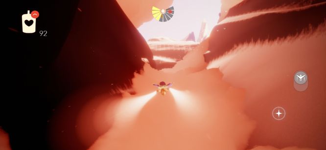 光遇手游表演季霞谷翻跟头先祖位置在哪儿_光遇手游找到霞谷翻跟头先祖的位置