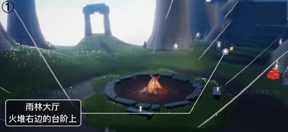 光遇手游风行季雨林季蜡位置在哪_光遇游戏中季节蜡和雨林获得方式