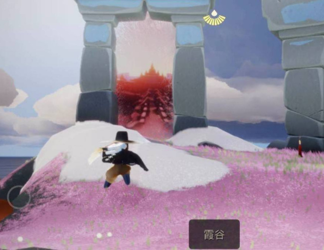 光遇手游霞谷圆梦村小金人位置在哪