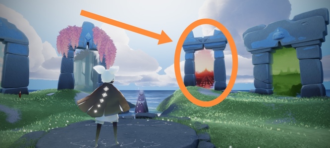 光遇手游霞谷叉手先祖在哪