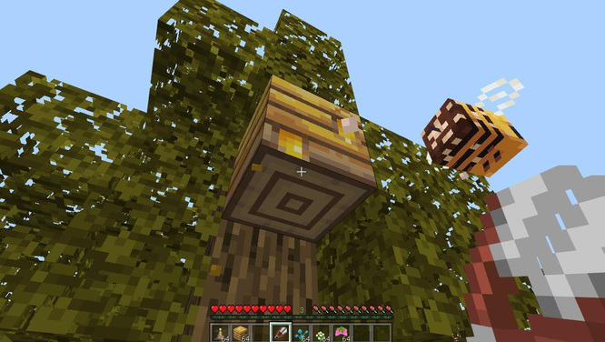 mc我的世界如何获得蜜脾_我的世界中如何获取蜜脾