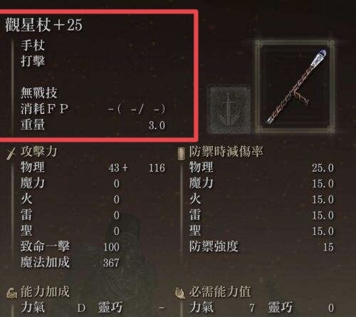 老头环观星者装备推荐是什么