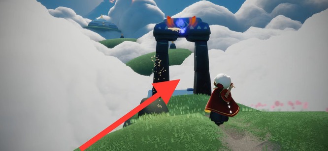 光遇手游云野竖琴先祖位置在哪_光遇云野竖琴先祖位置在哪