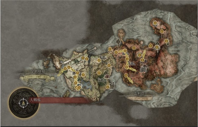 艾尔登法环圆桌厅堂在哪