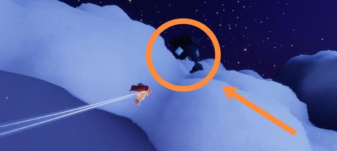 光遇手游星光沙漠小金人位置地点在哪_光遇游戏中星光沙漠小金人位置地点在哪