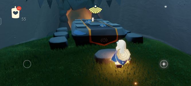 光遇手游怎么去老奶奶家吃饭_光遇赴老奶奶家进餐