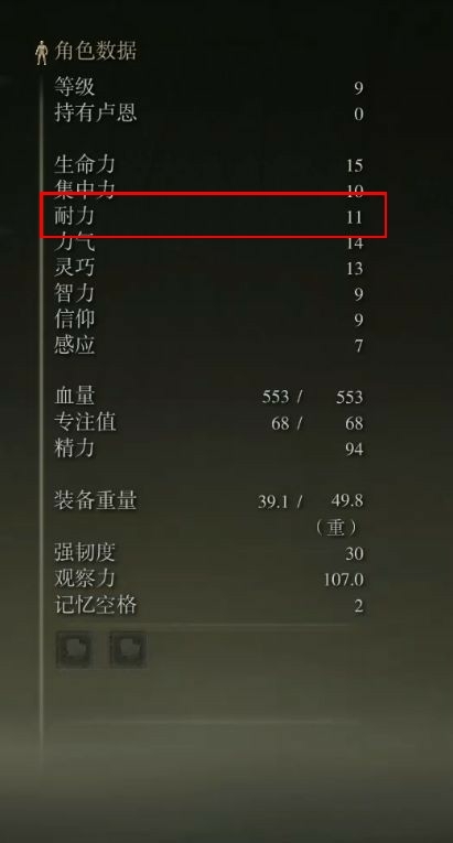 老头环忍耐有什么用