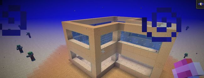 mc我的世界怎么在水井里建房子_水井中的居所我的世界建房秘籍