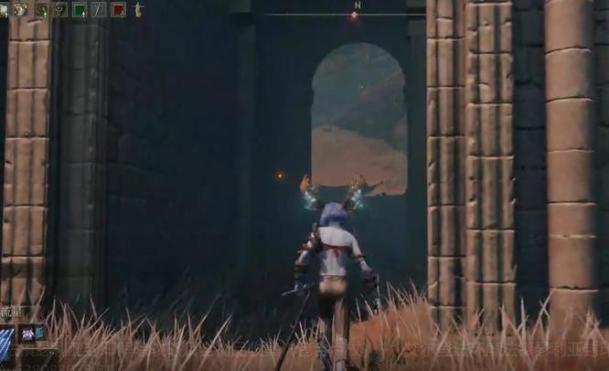 艾尔登法环魔法镇门怎么进_老头进入艾尔登法环的门